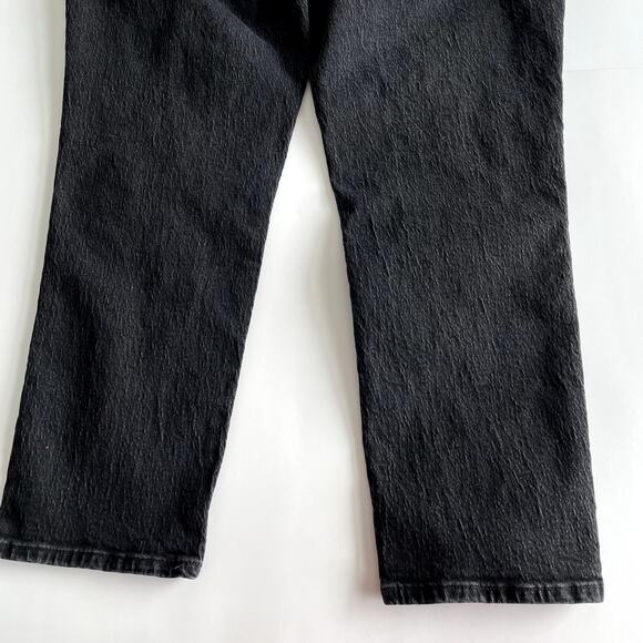 Madewell The Mid rise Perfect Vintage Jeans Women's 32 Black - Picture 9 of 14